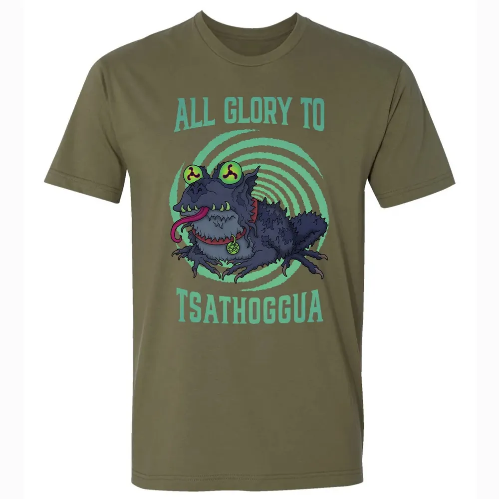 Glory To Tsathoggua Premium Unisex T-shirt - 5