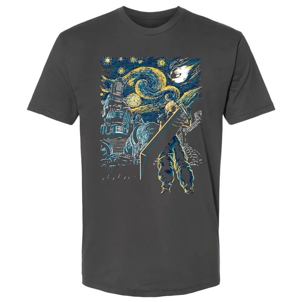 FF 7 Starry Night Premium Unisex T-shirt - 8