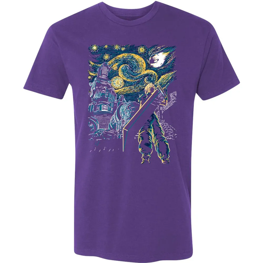 FF 7 Starry Night Premium Unisex T-shirt - 7