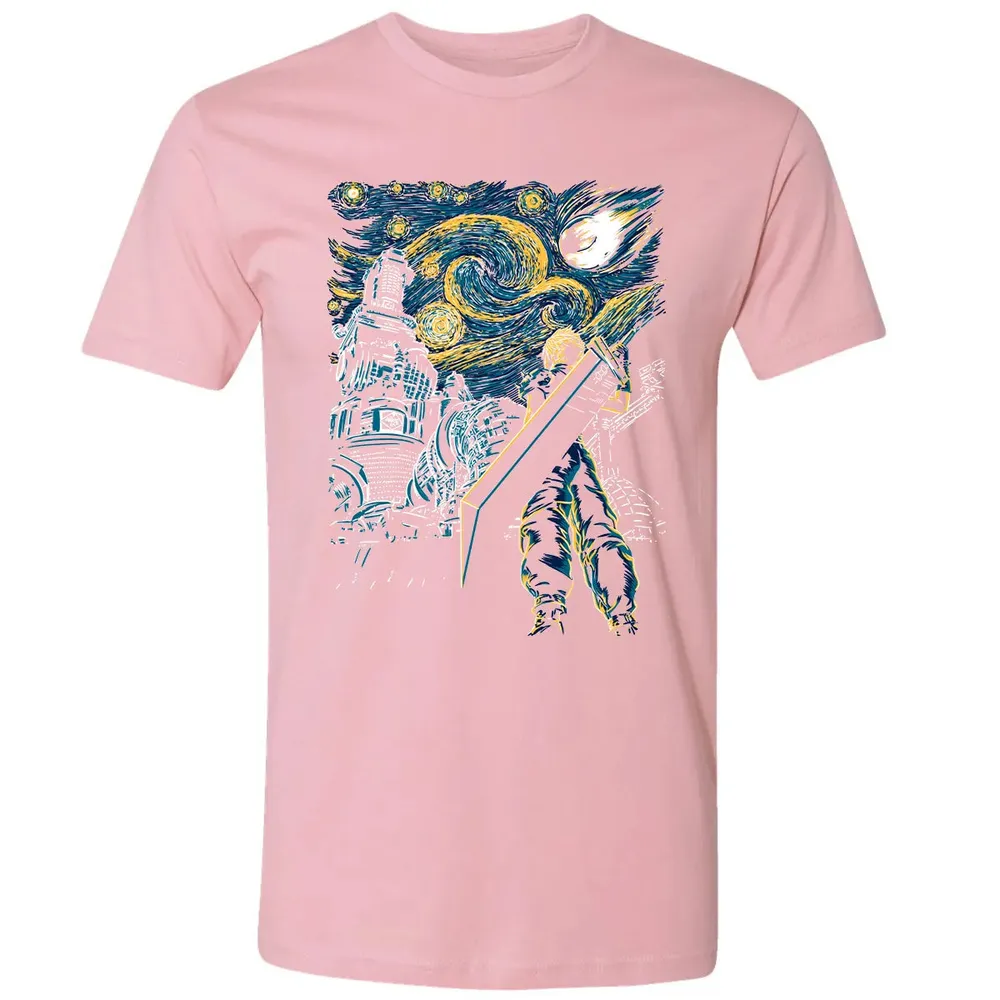 FF 7 Starry Night Premium Unisex T-shirt - 3
