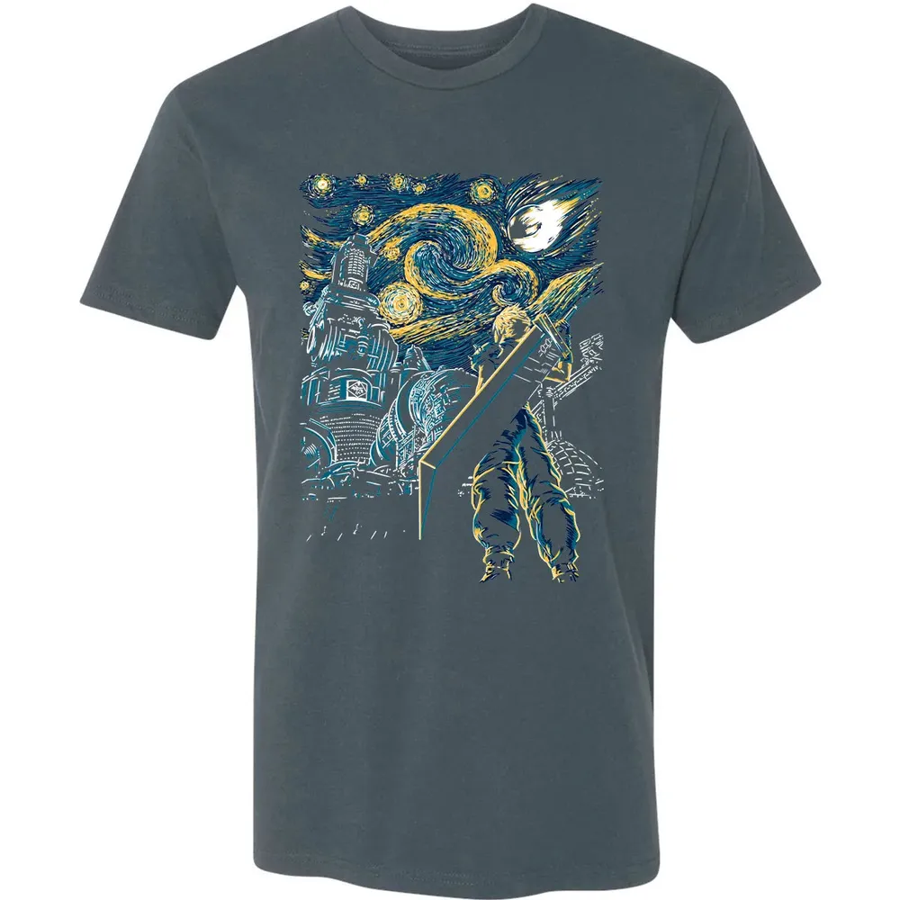 FF 7 Starry Night Premium Unisex T-shirt - 14