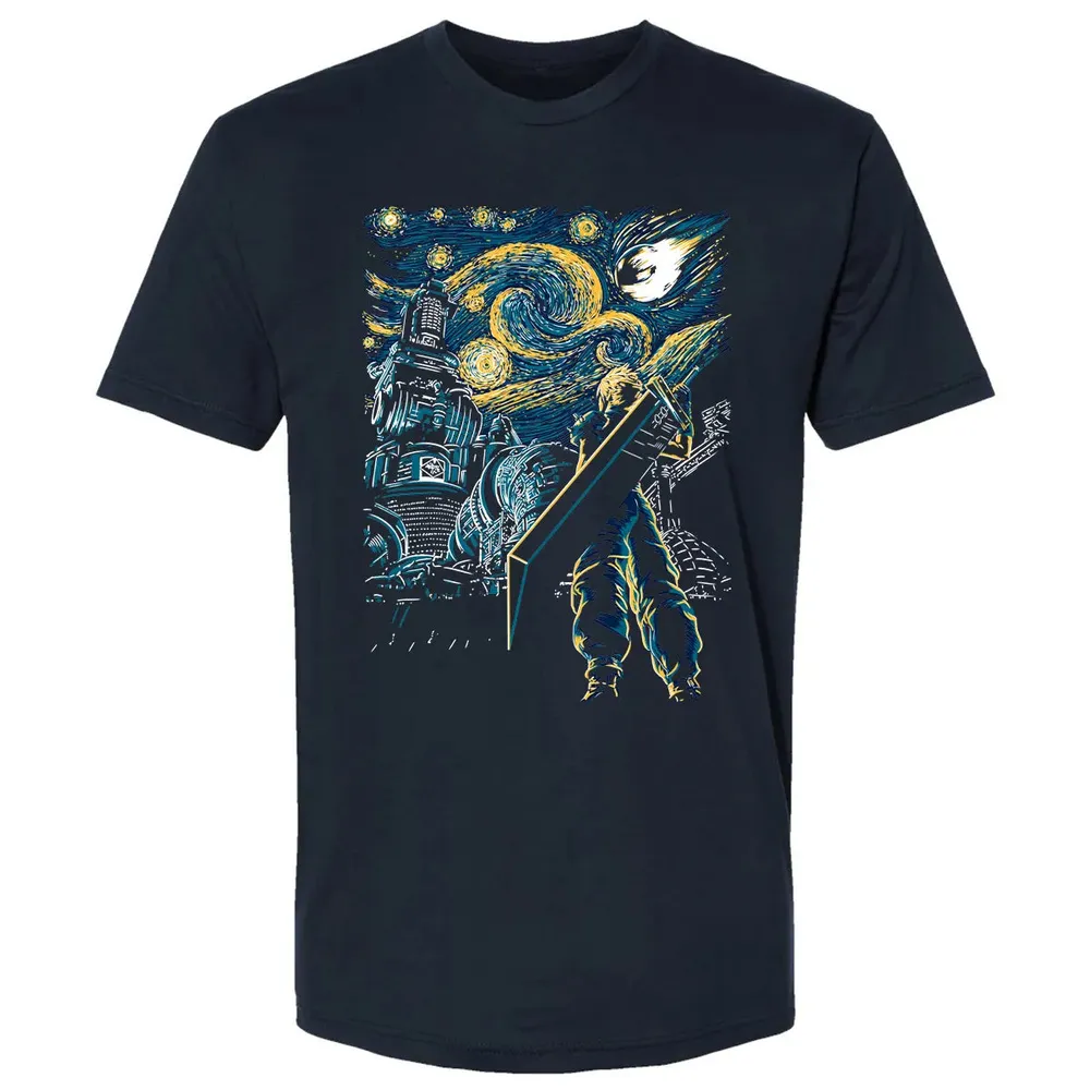 FF 7 Starry Night Premium Unisex T-shirt - 2
