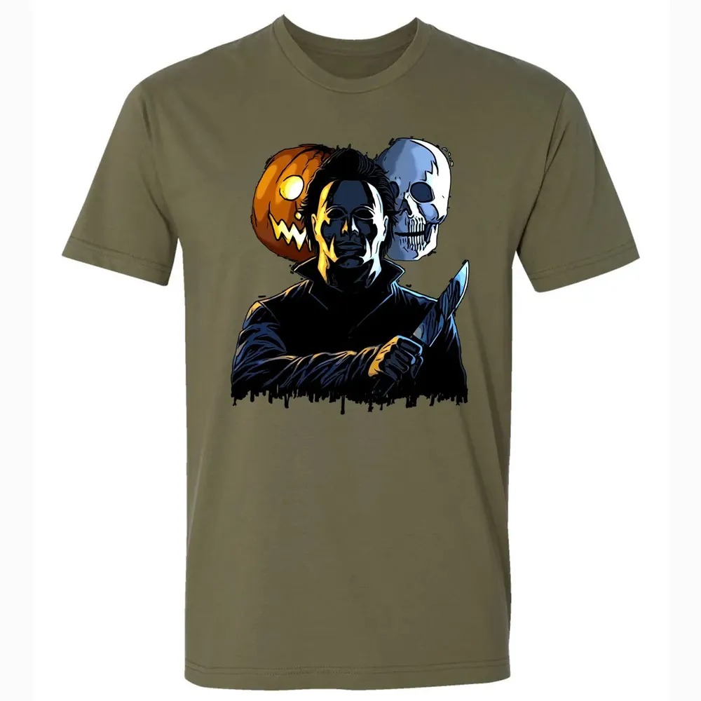 Horror Mask Premium Unisex T-shirt - 5