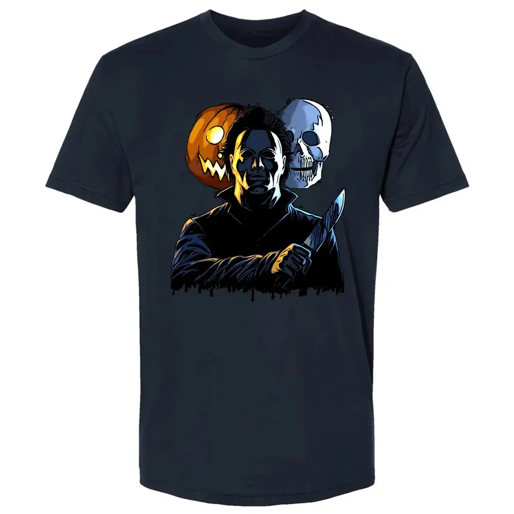 Horror Mask Premium Unisex T-shirt - 2
