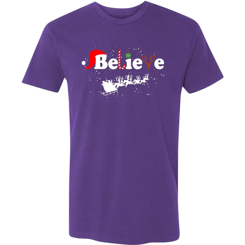 Believe in Santa Premium Unisex T-shirt - 7
