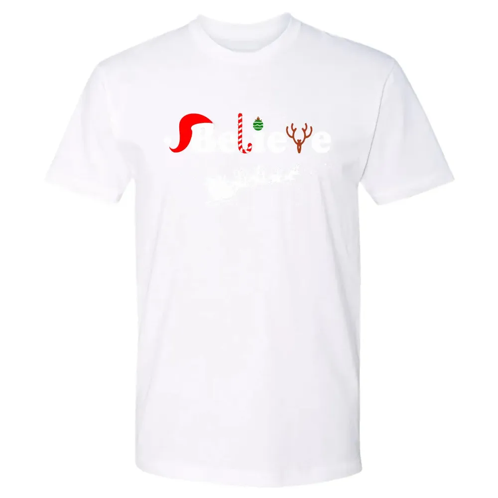 Believe in Santa Premium Unisex T-shirt - 4