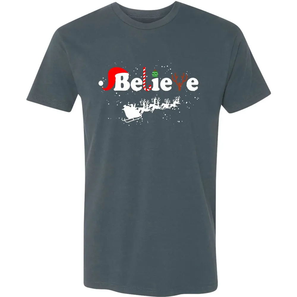 Believe in Santa Premium Unisex T-shirt - 14