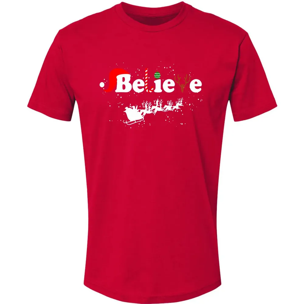 Believe in Santa Premium Unisex T-shirt - 6