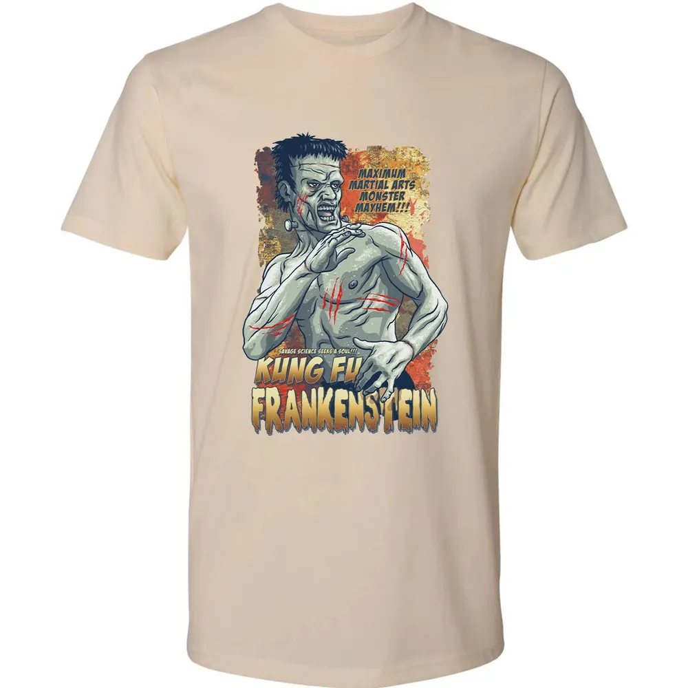 Kung Fu Frankenstein Premium Unisex T-shirt - 13