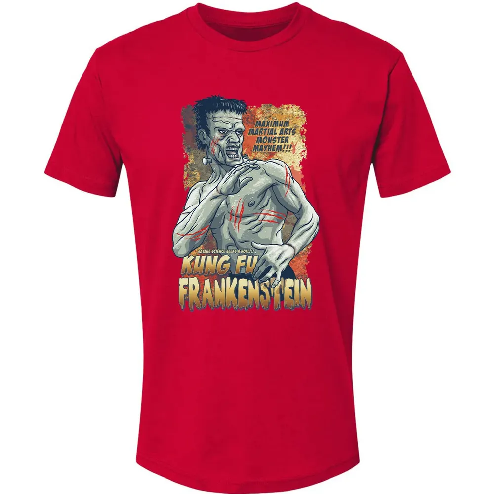 Kung Fu Frankenstein Premium Unisex T-shirt - 6