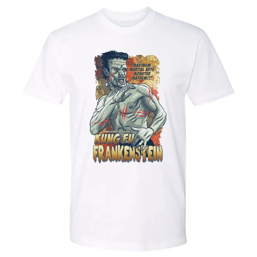 Kung Fu Frankenstein Premium Unisex T-shirt - 4