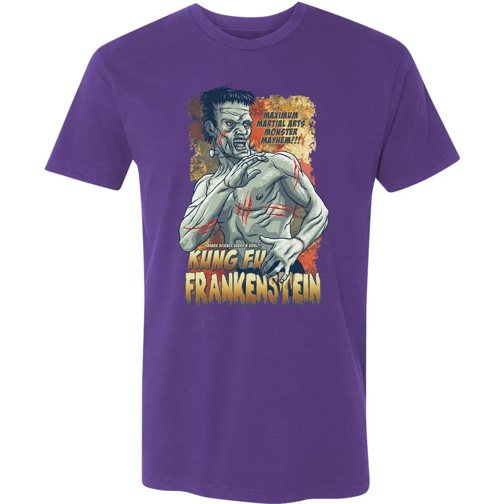 Kung Fu Frankenstein Premium Unisex T-shirt - 7