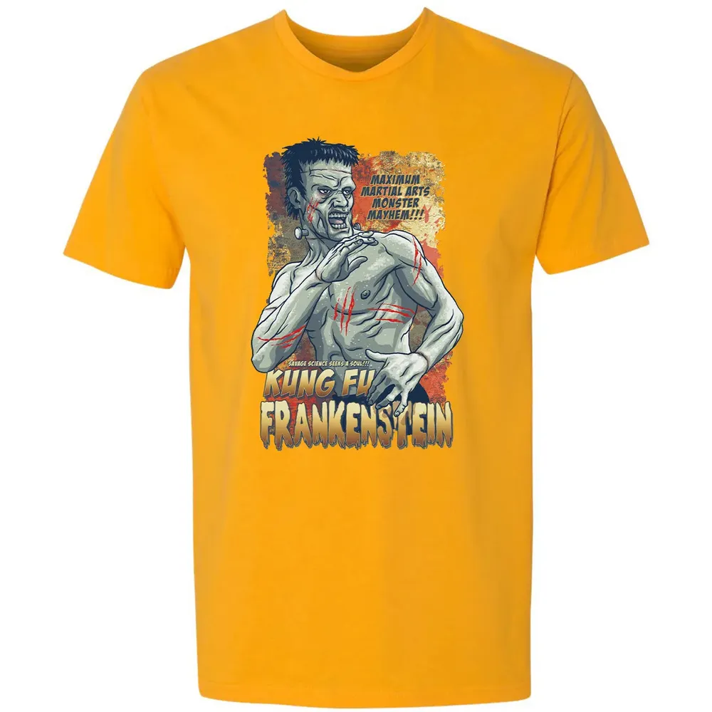 Kung Fu Frankenstein Premium Unisex T-shirt - 11
