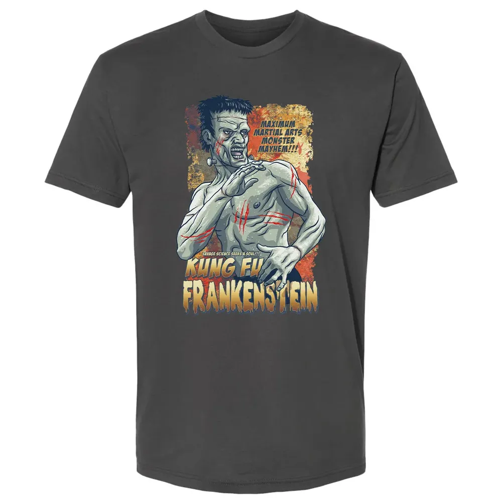 Kung Fu Frankenstein Premium Unisex T-shirt - 8