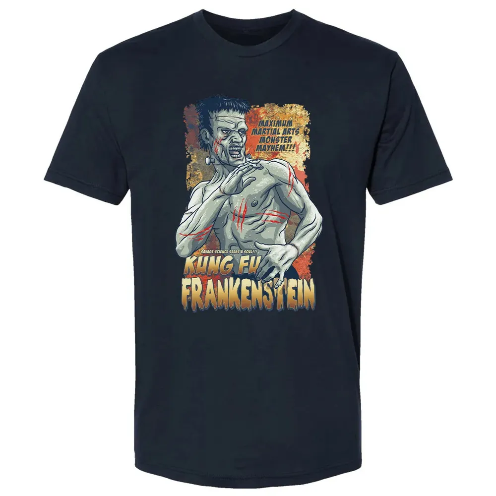 Kung Fu Frankenstein Premium Unisex T-shirt - 2