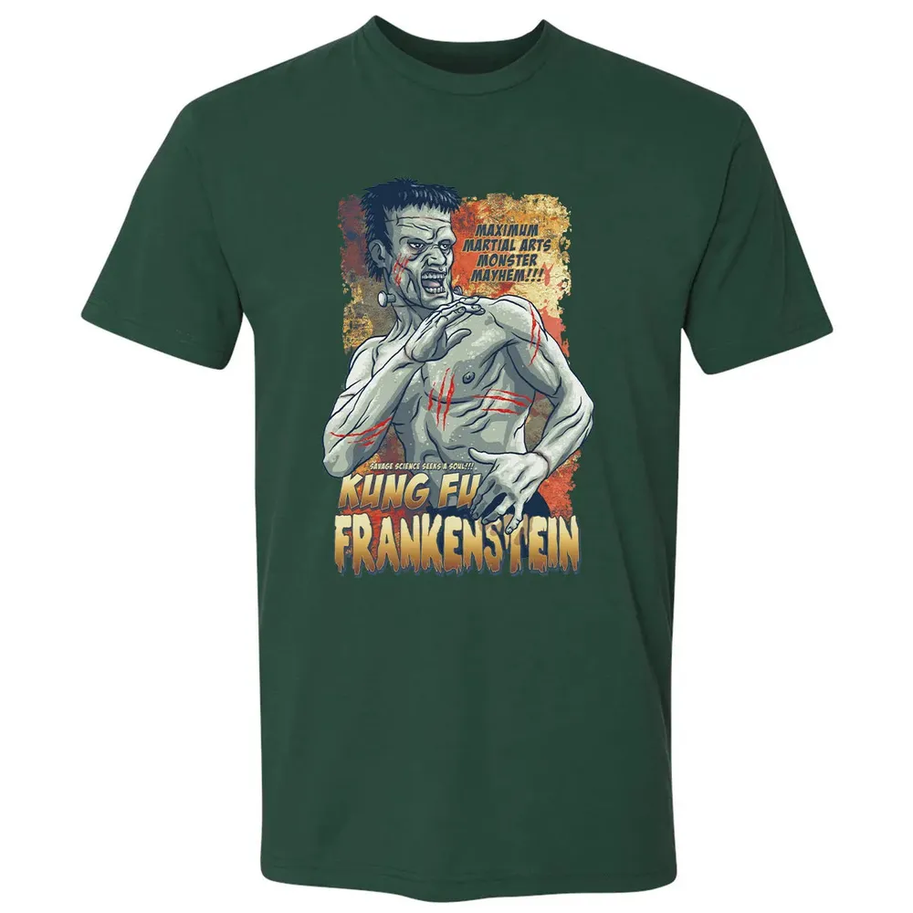Kung Fu Frankenstein Premium Unisex T-shirt - 12