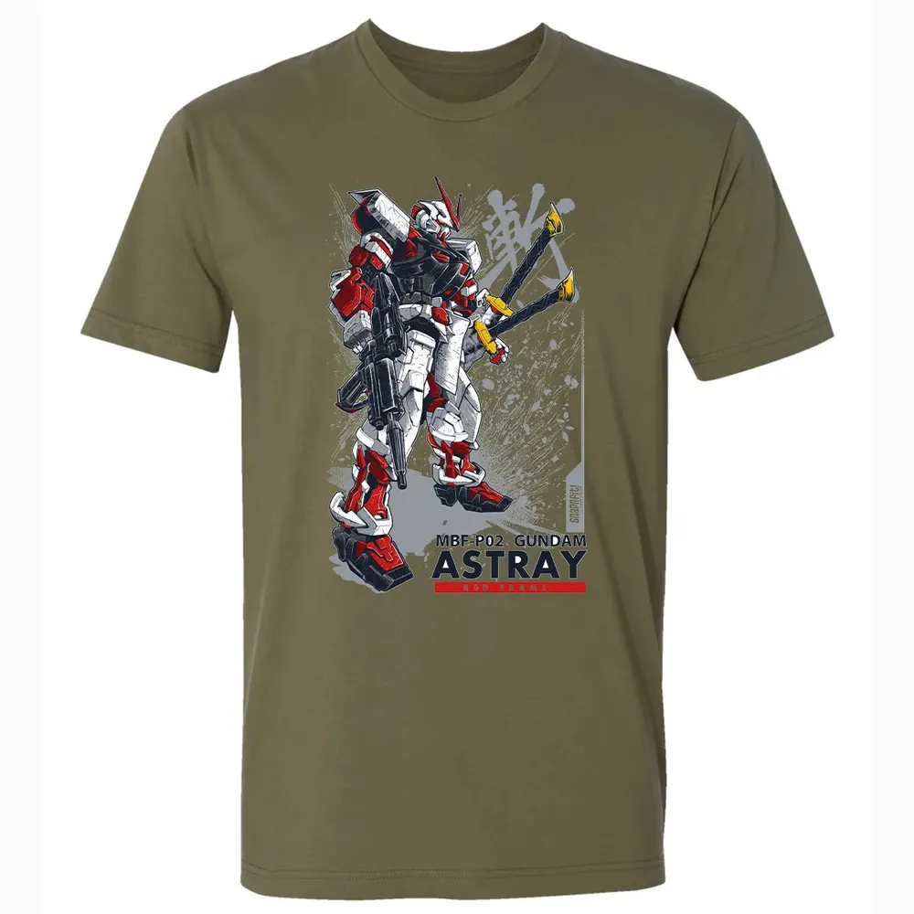 Astray Red Frame Premium Unisex T-shirt - 5