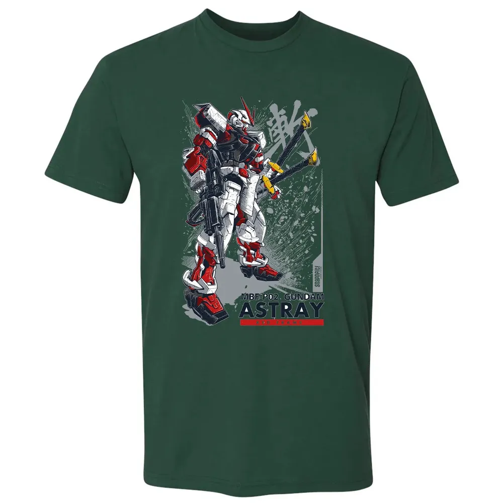 Astray Red Frame Premium Unisex T-shirt - 12