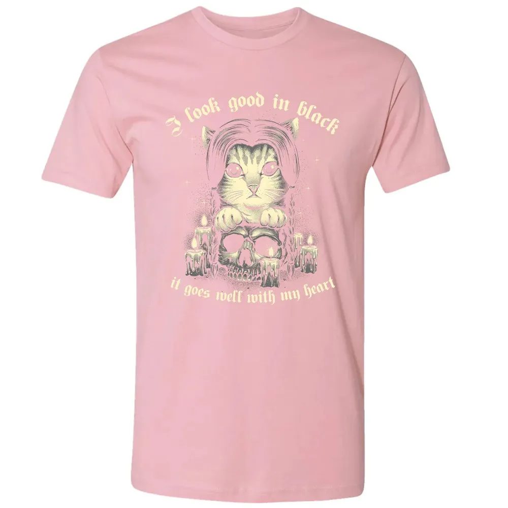I Look good in black Premium Unisex T-shirt - 3
