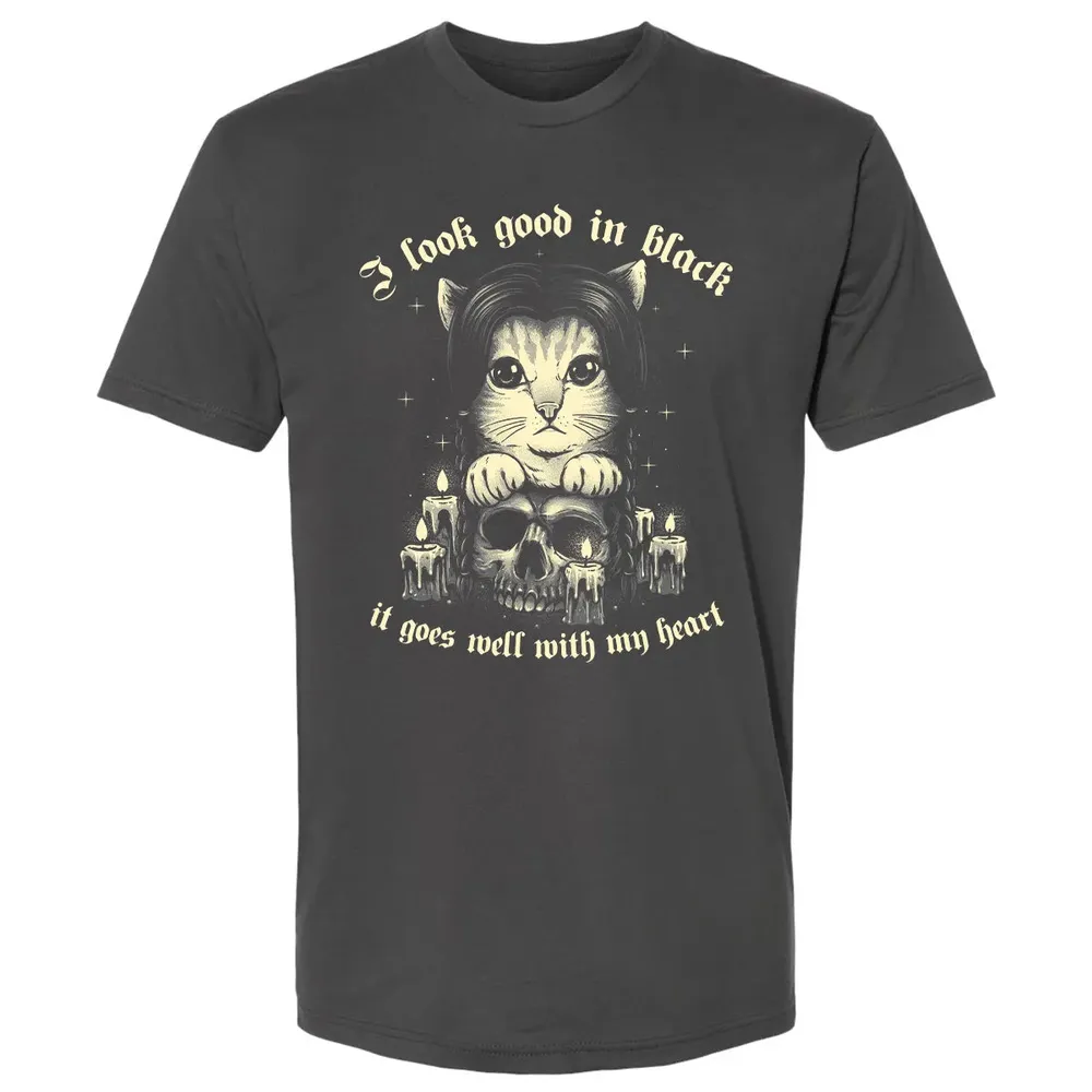 I Look good in black Premium Unisex T-shirt - 8