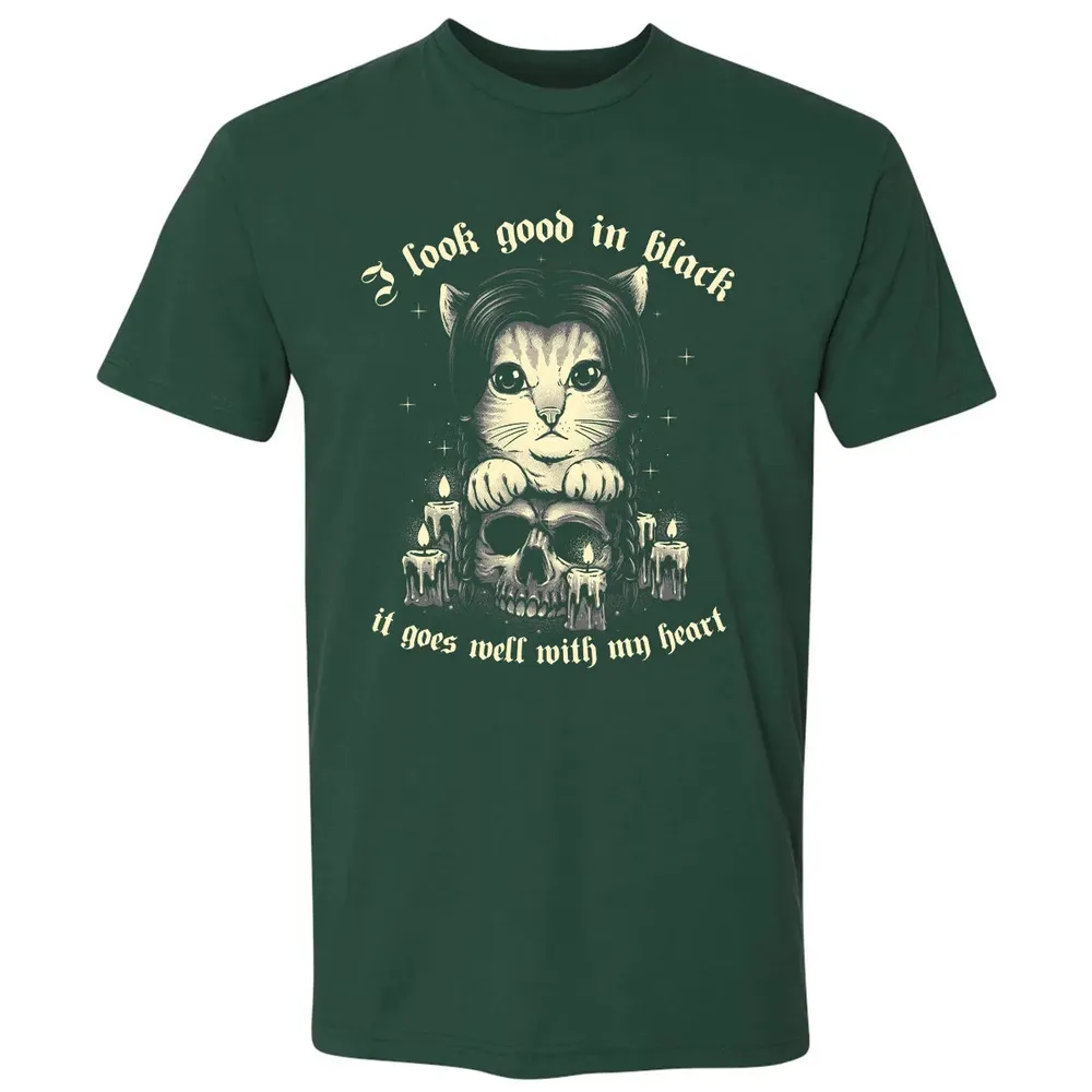 I Look good in black Premium Unisex T-shirt - 12