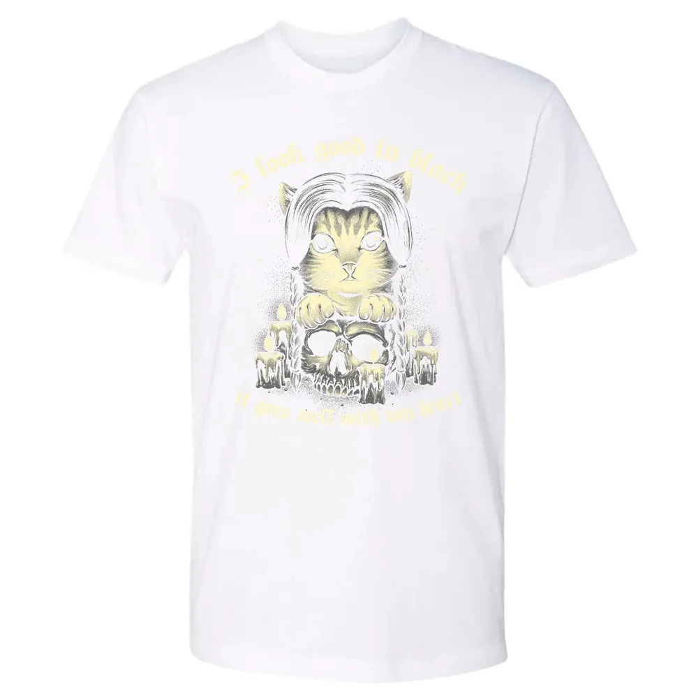I Look good in black Premium Unisex T-shirt - 4