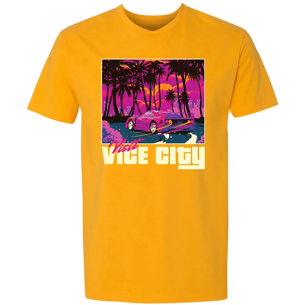 Visit Vice City Premium Unisex T-shirt - 11