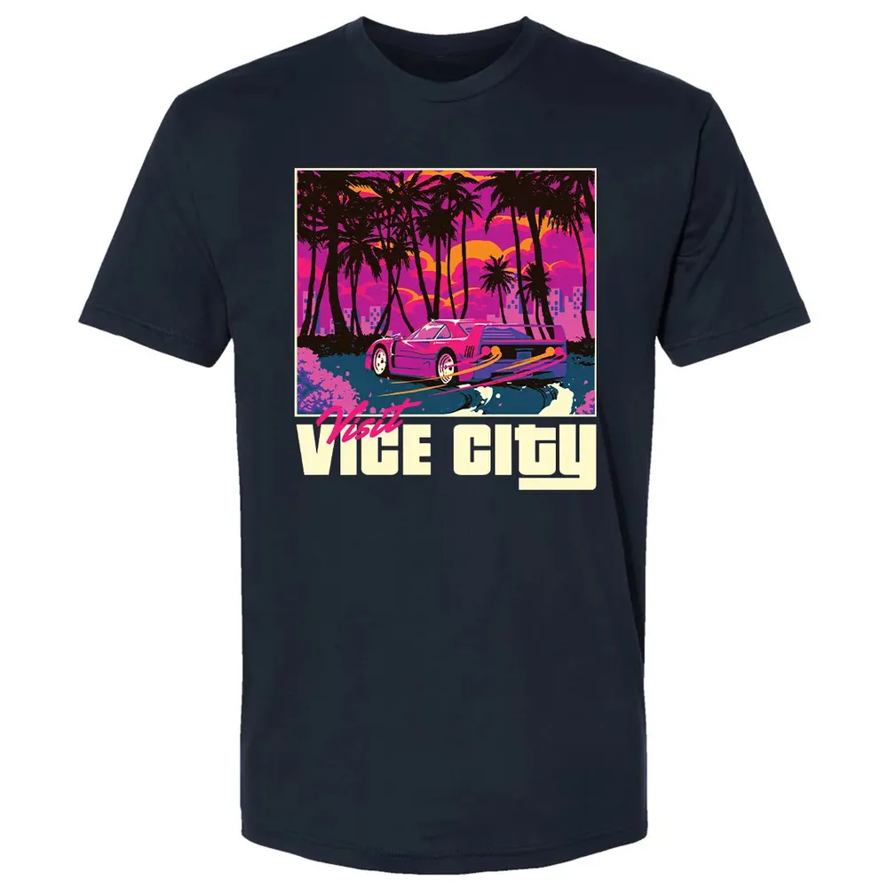 Visit Vice City Premium Unisex T-shirt - 2