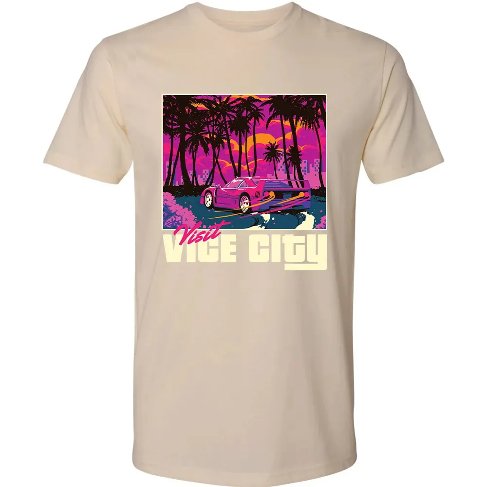Visit Vice City Premium Unisex T-shirt - 13