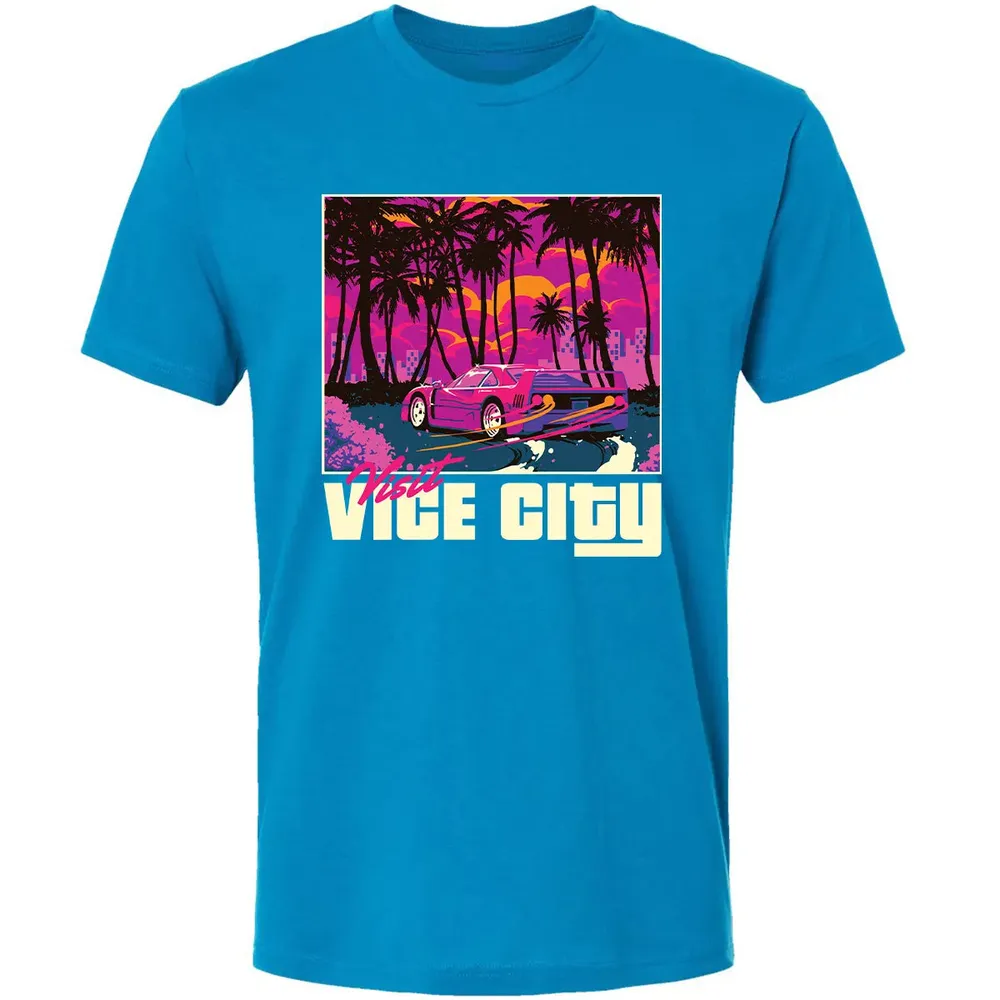 Visit Vice City Premium Unisex T-shirt - 15