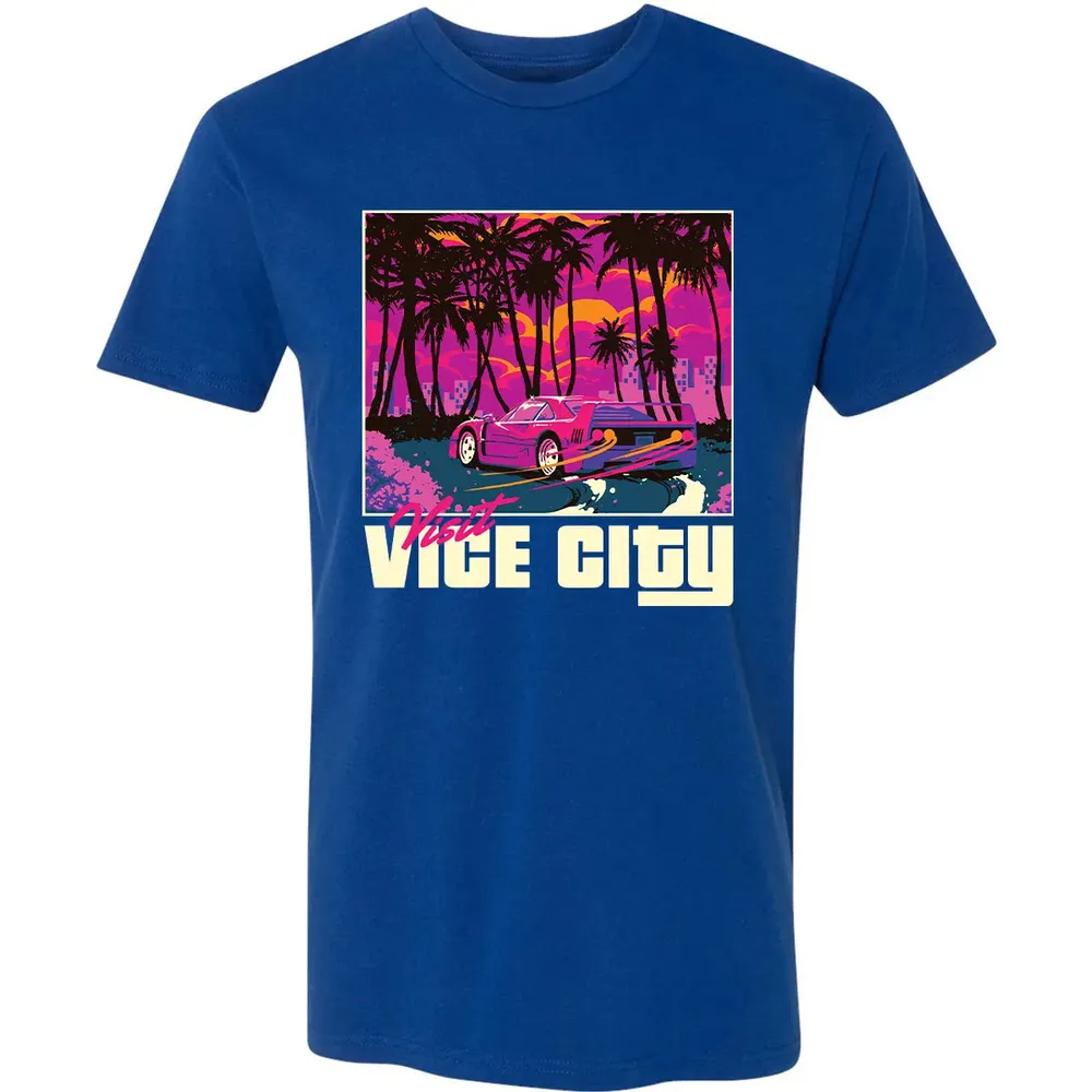Visit Vice City Premium Unisex T-shirt - 10