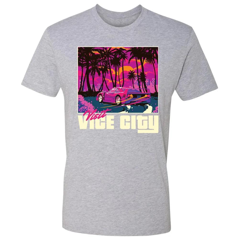 Visit Vice City Premium Unisex T-shirt - 9