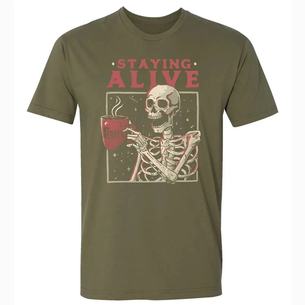 Staying Alive Premium Unisex T-shirt - 5