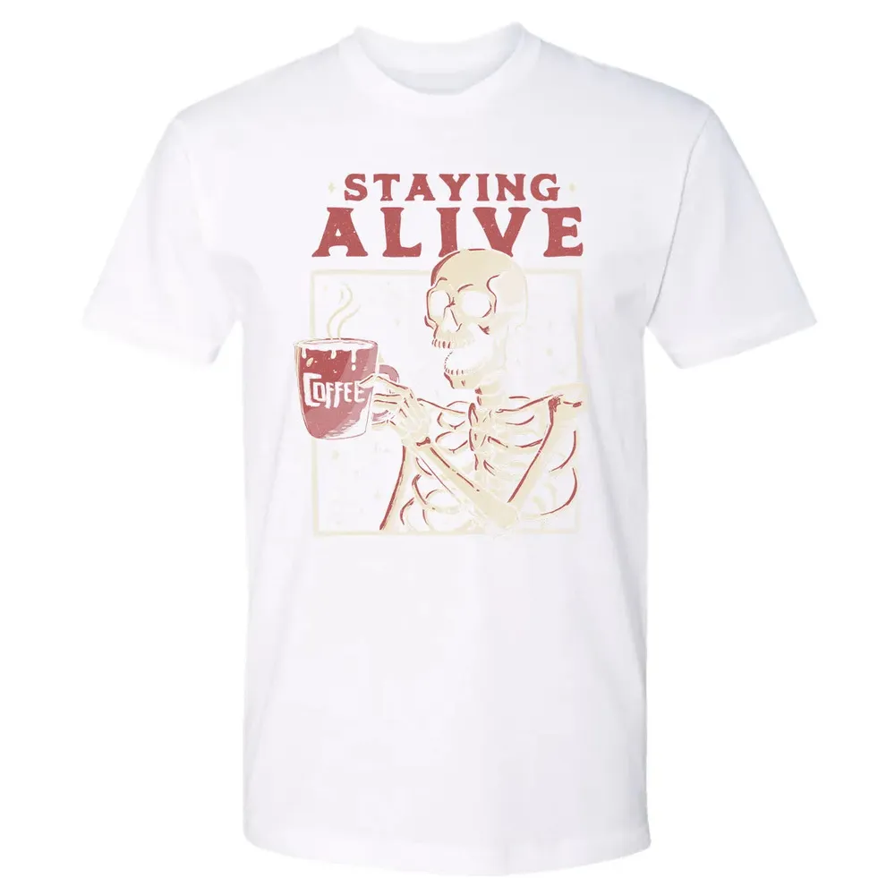 Staying Alive Premium Unisex T-shirt - 4