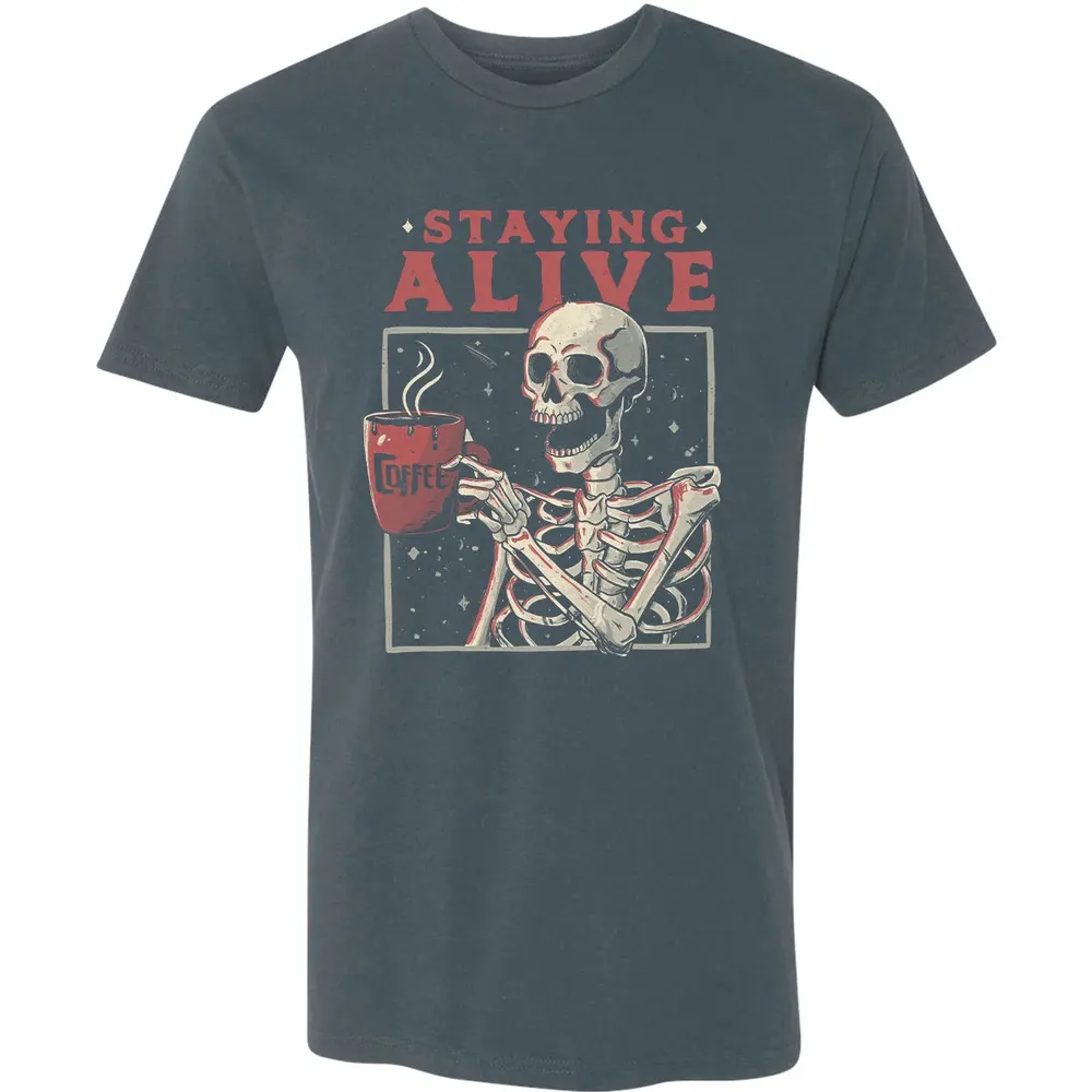 Staying Alive Premium Unisex T-shirt - 14