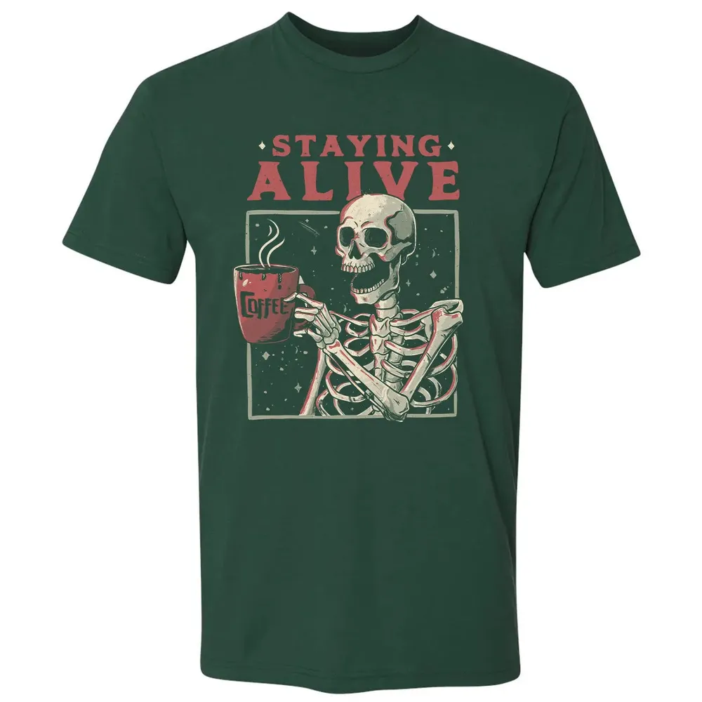 Staying Alive Premium Unisex T-shirt - 12