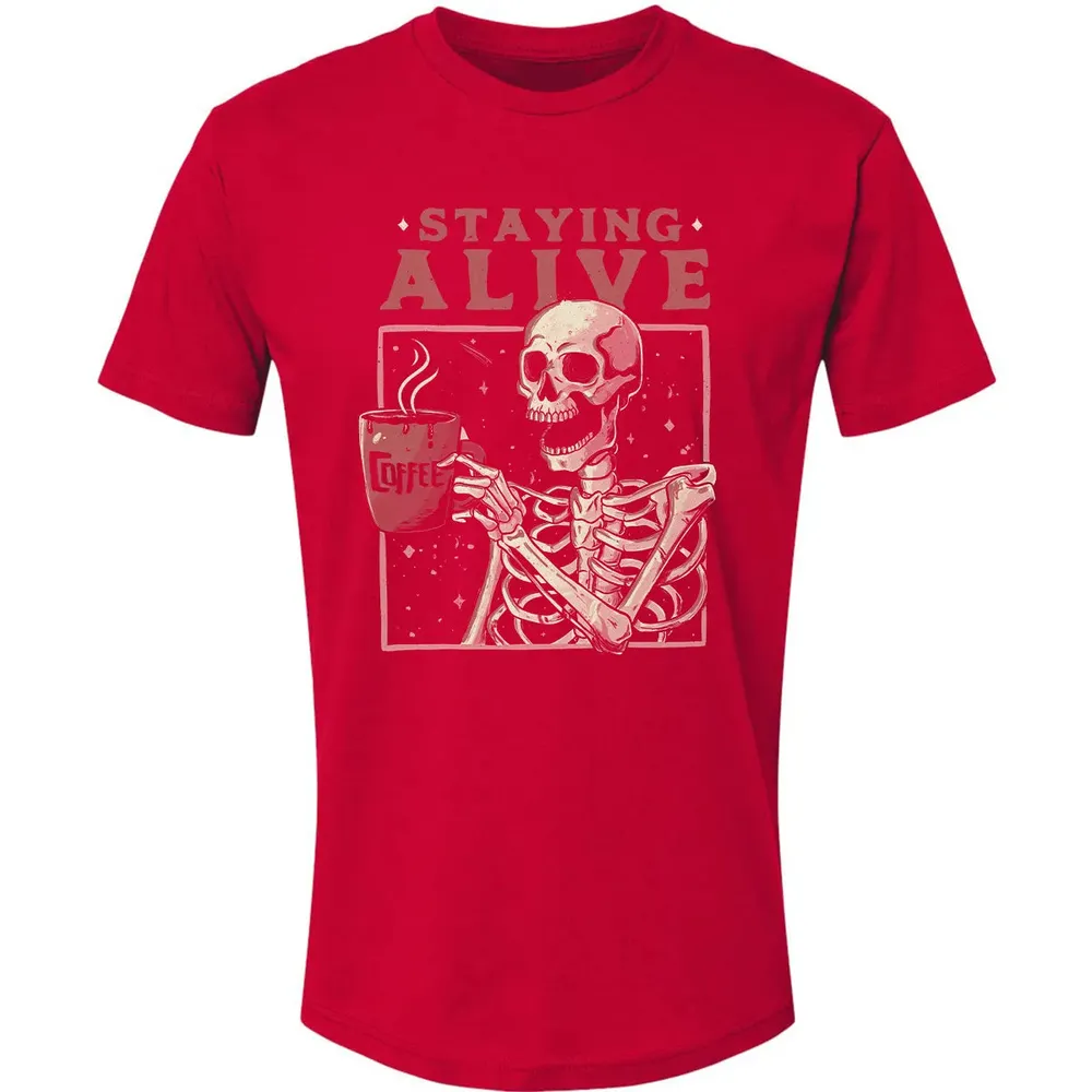 Staying Alive Premium Unisex T-shirt - 6