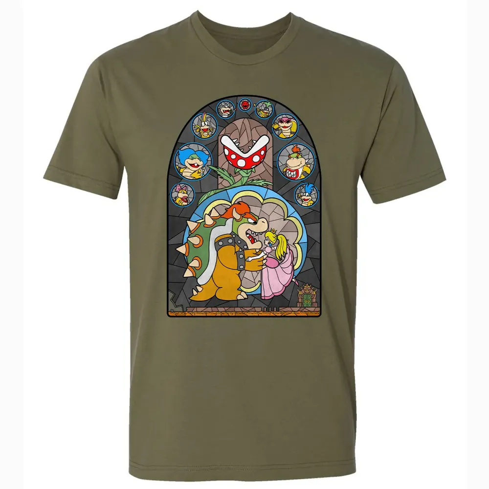 Beauty and The Bowser Premium Unisex T-shirt - 5
