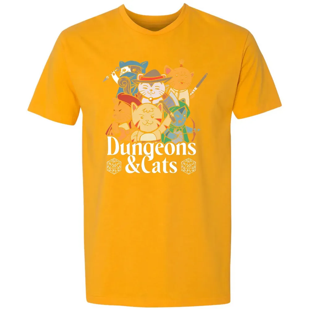 Cat Retro Style T RPG Dungeon Meowster Funny Nerdy Gift Premium Unisex T-shirt - 11