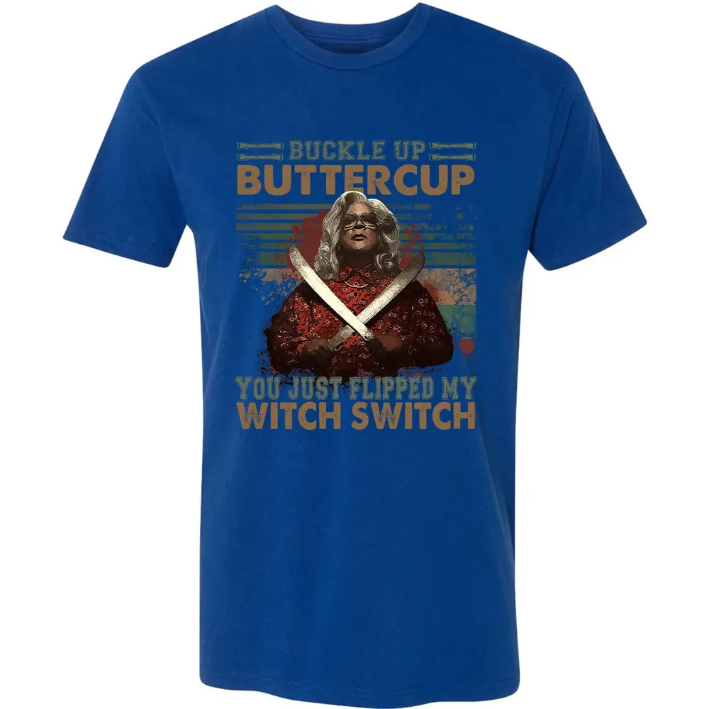 Buckle Up Buttercup You Just Flipped My Witch Switch Premium Unisex T-shirt - 10