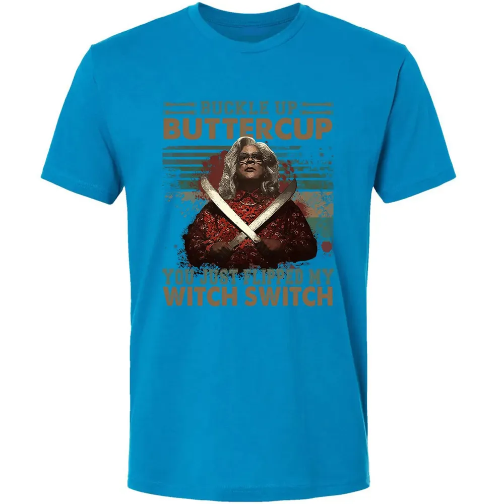 Buckle Up Buttercup You Just Flipped My Witch Switch Premium Unisex T-shirt - 15