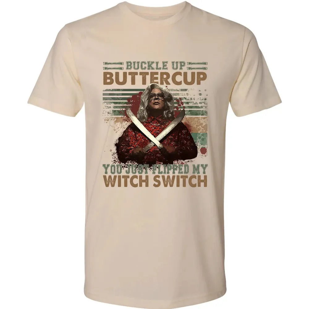 Buckle Up Buttercup You Just Flipped My Witch Switch Premium Unisex T-shirt - 13