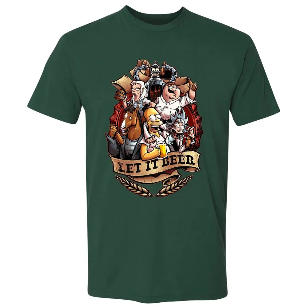 Let It Beer Premium Unisex T-shirt - 12