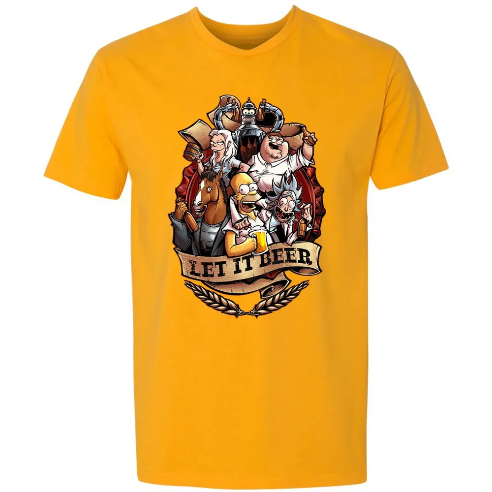 Let It Beer Premium Unisex T-shirt - 11