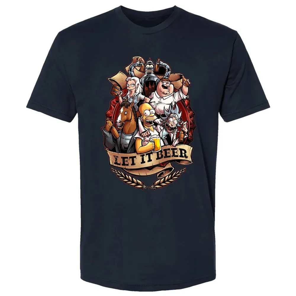 Let It Beer Premium Unisex T-shirt - 2