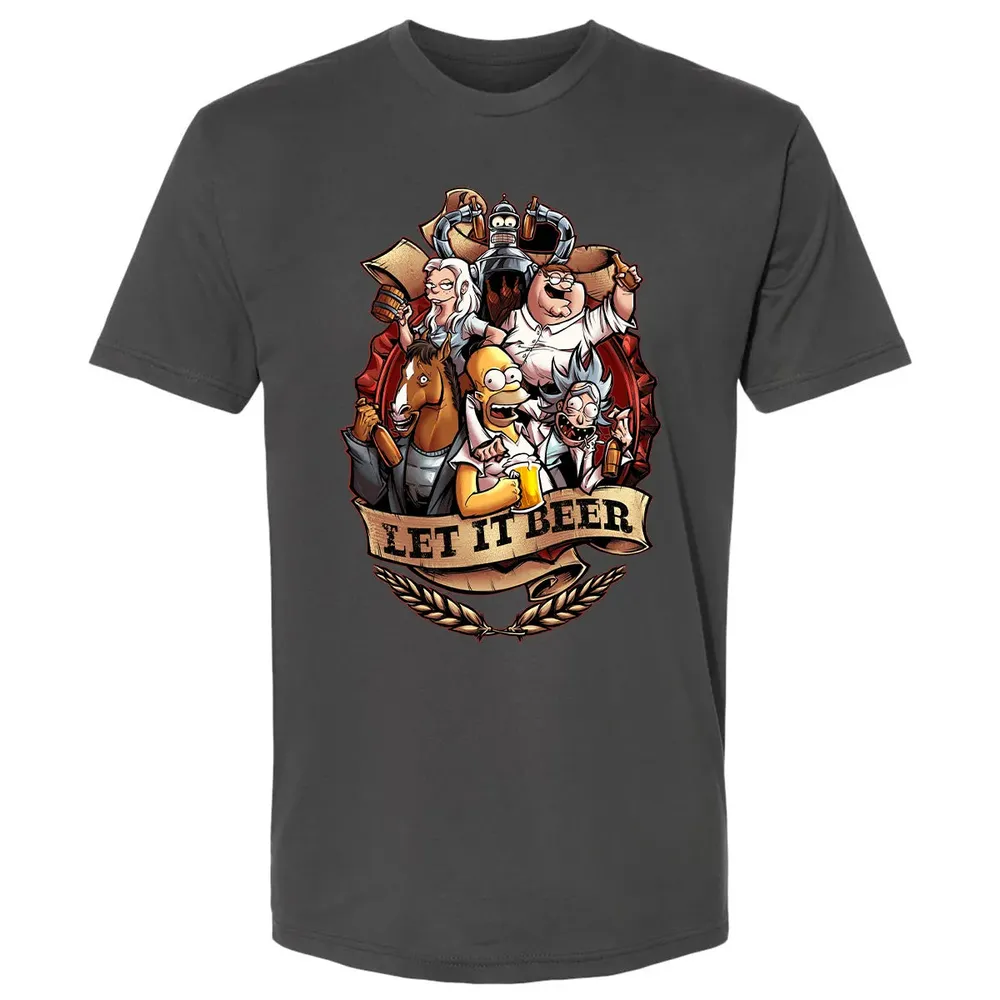 Let It Beer Premium Unisex T-shirt - 8