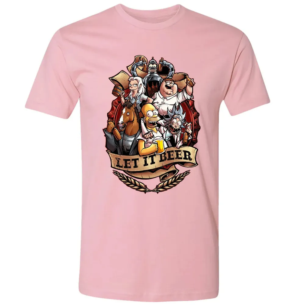 Let It Beer Premium Unisex T-shirt - 3