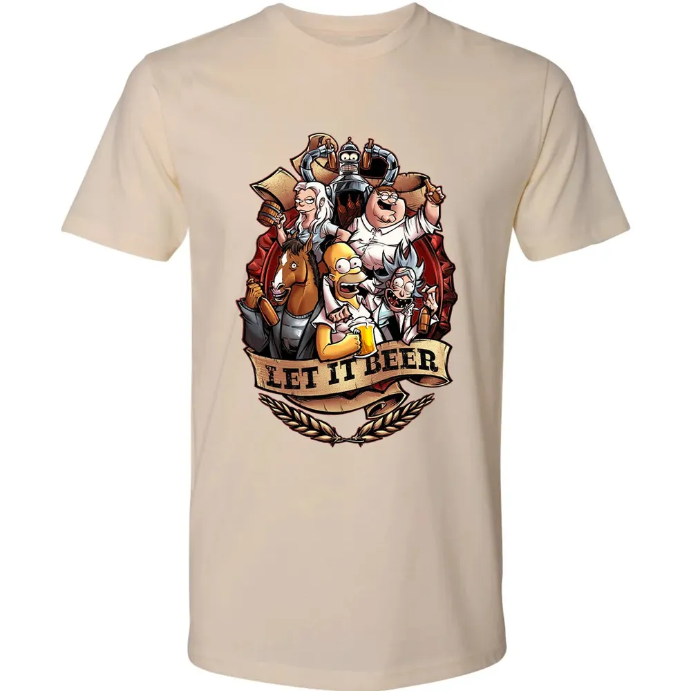 Let It Beer Premium Unisex T-shirt - 13