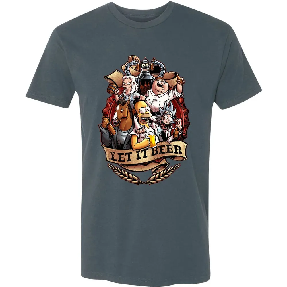 Let It Beer Premium Unisex T-shirt - 14