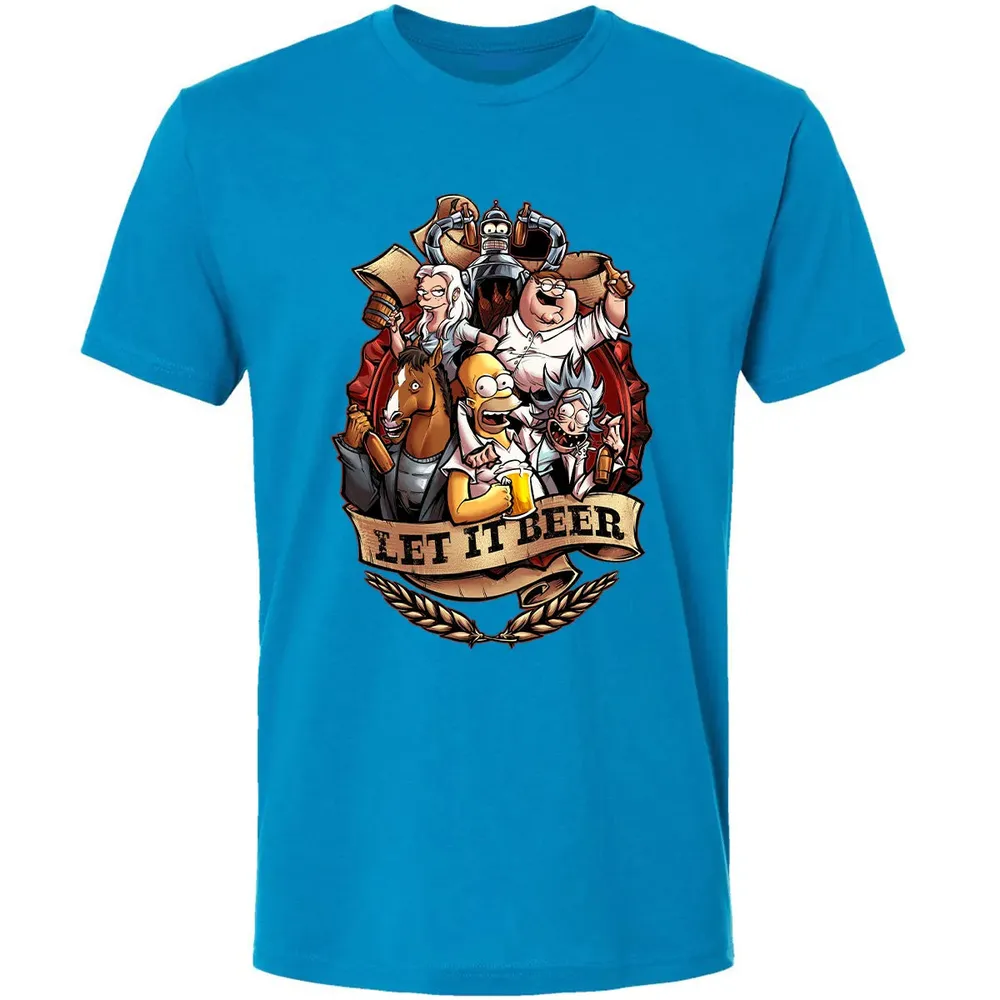 Let It Beer Premium Unisex T-shirt - 15